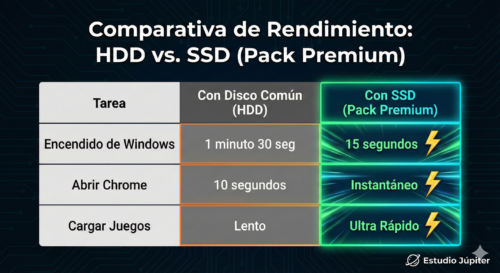 Pack Premium: Turbo Upgrade (Gamers & Pro)