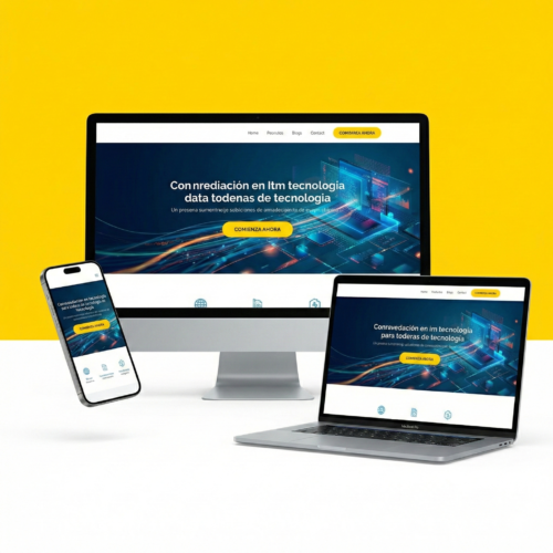 maqueta landing page Landing Page de Alto Impacto (Sitio One-Page)