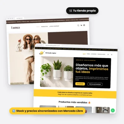 servicio tienda conectada mercado libre